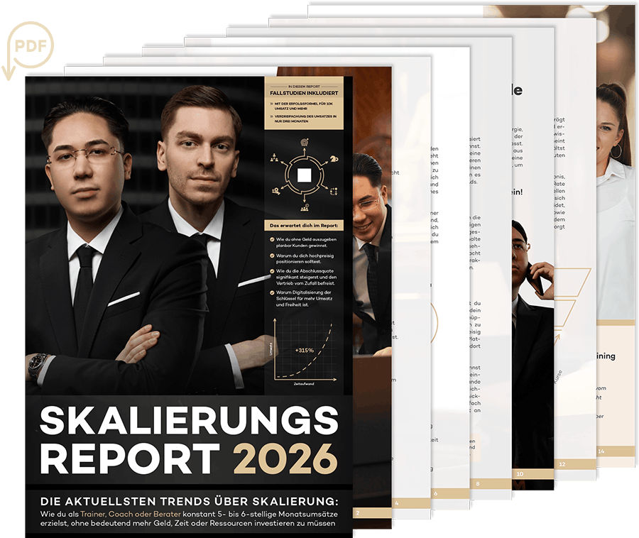 Vorschau des Skalierungs-Reports für Trainer, Coaches und Berater